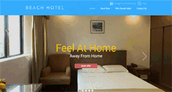 Desktop Screenshot of beachhotel.com.sg