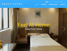 Tablet Screenshot of beachhotel.com.sg