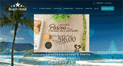 Desktop Screenshot of beachhotel.com.br